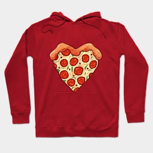 I Heart Pizza Hoodie